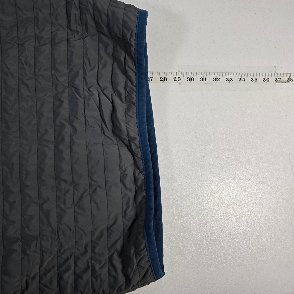 Relwen Quilted Snap Neck Pullover Gray Lightweigh… - image 4